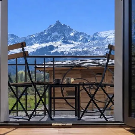 Overlooking Mont Blanc With Parking Chamonix